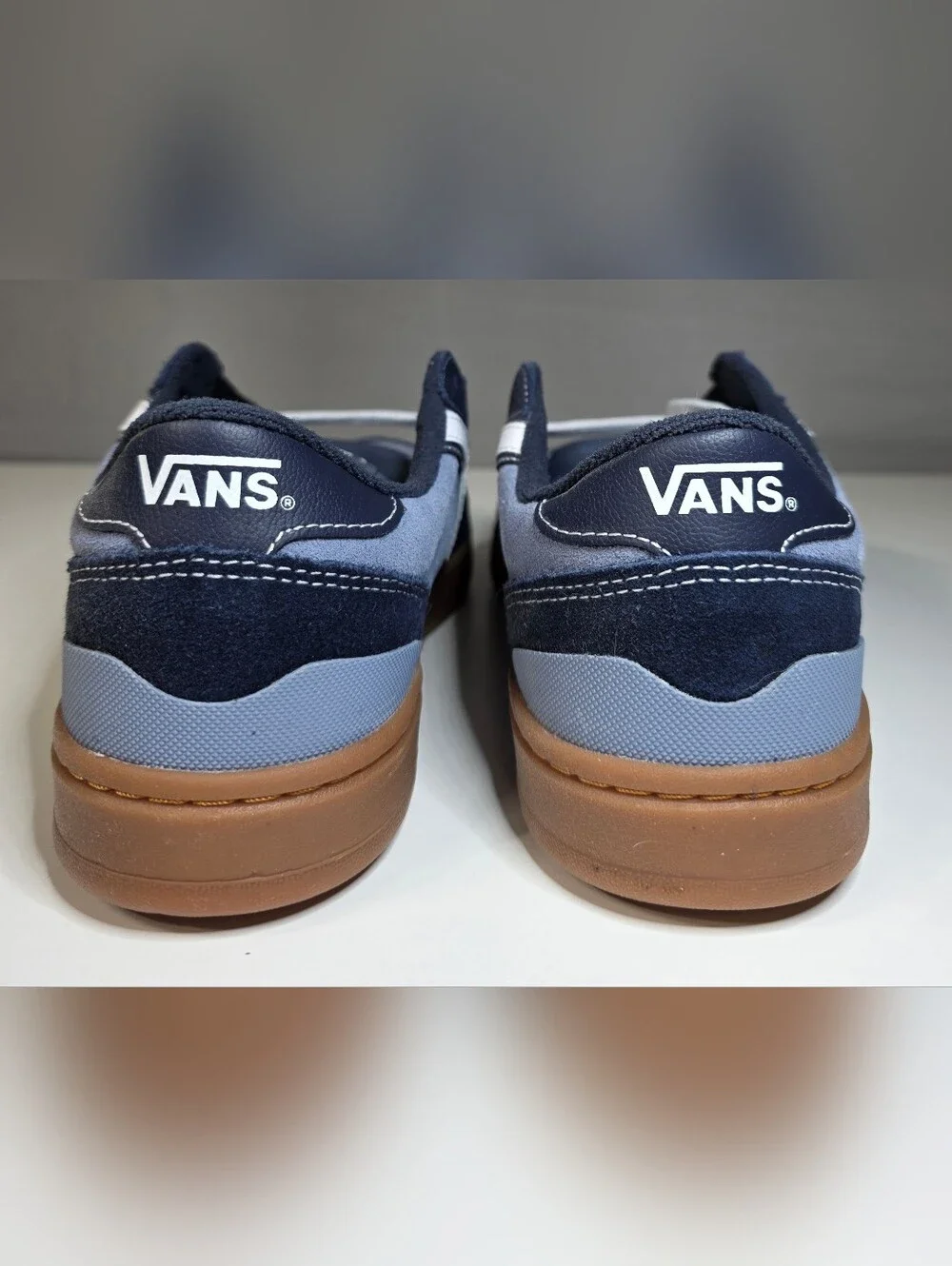 Vans Lowland 2.0 Sneaker in the Navy/Blue colorway Men's Size 9.5